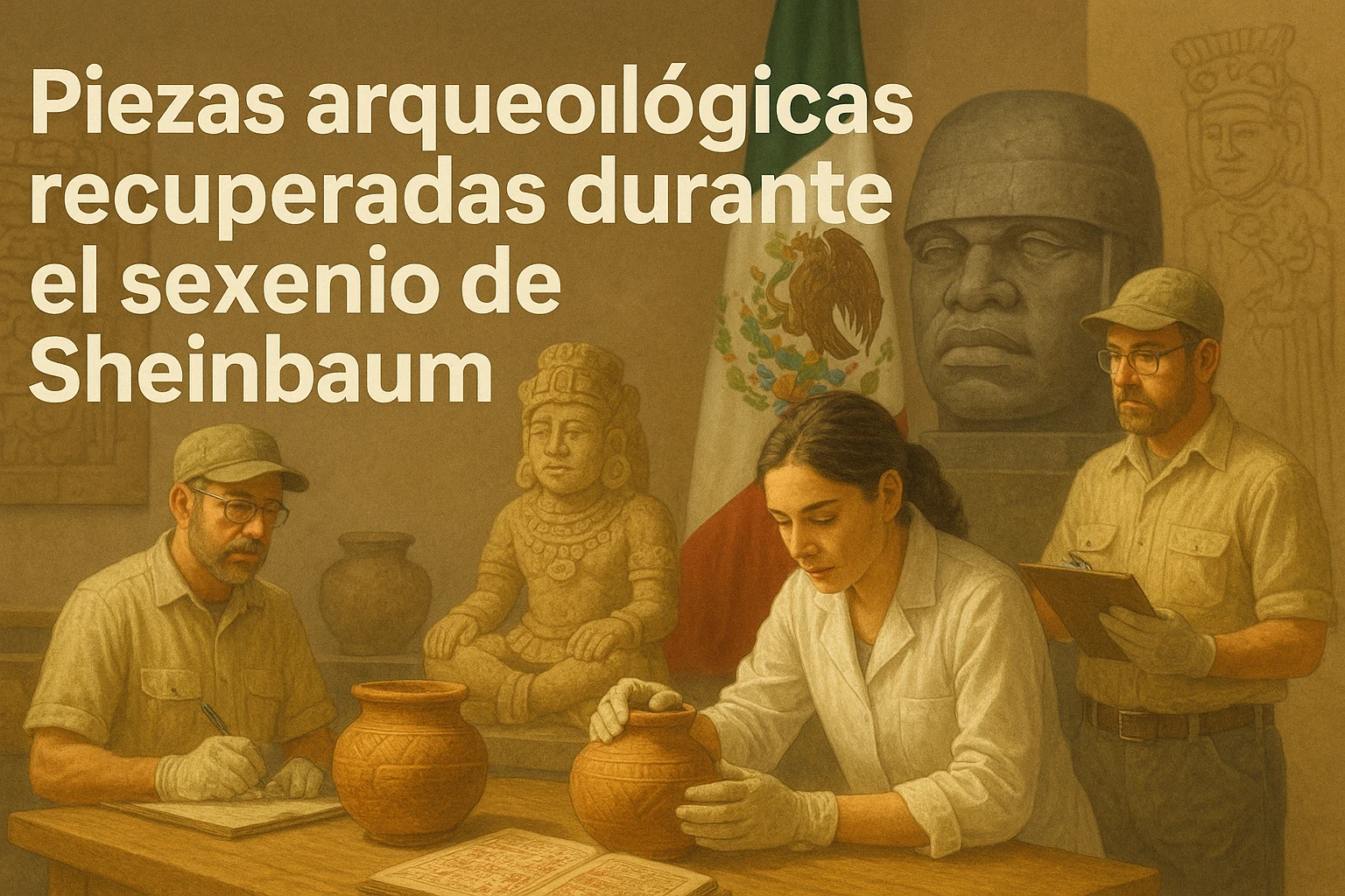 Cuántas piezas arqueológicas se han recuperado durante el sexenio de Sheinbaum